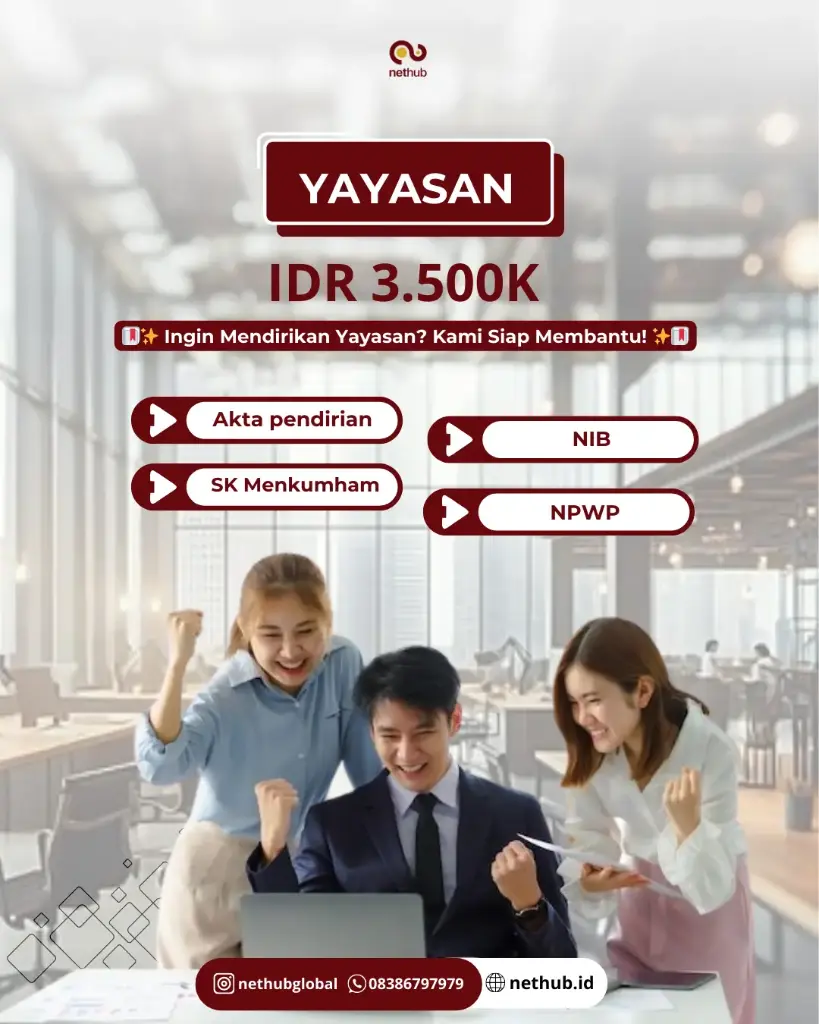 Pendirian Yayasan Lengkap